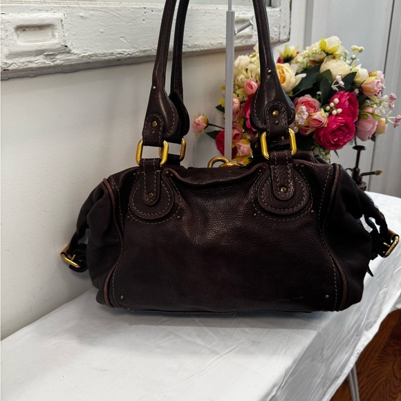 🤎Brown Chloe Paddington Leather Handbag🤎 - Picture 5 of 16